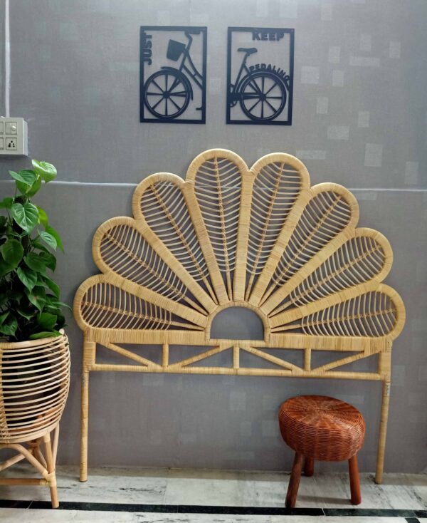 Handmade Rattan Bedhead | Rattan Headboard