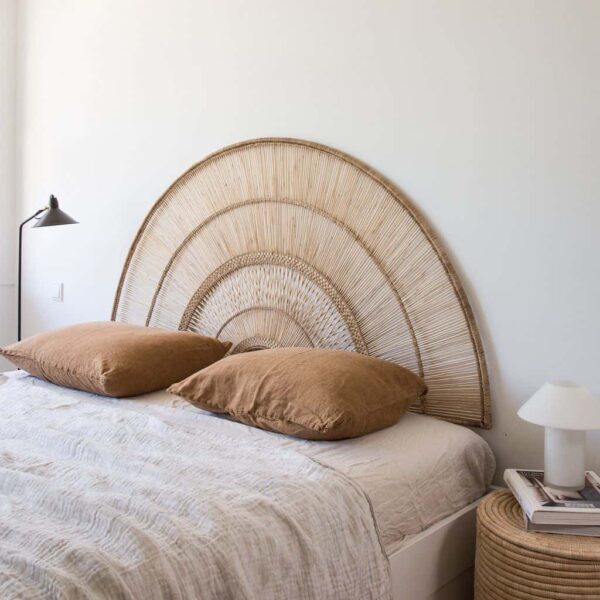 Handmade Rattan Bedhead | Rattan Headboard