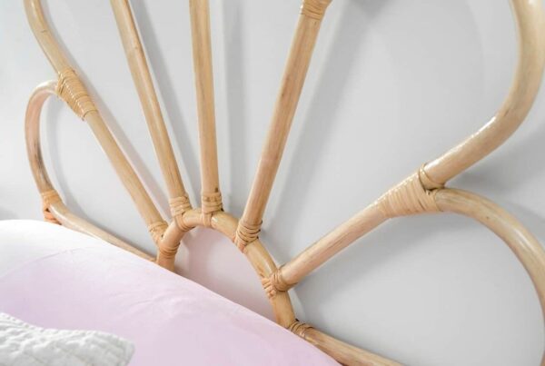 Handmade Rattan Bedhead | Rattan Headboard - Image 4