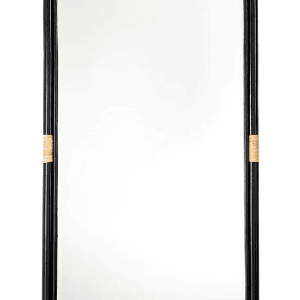 Handmade Rattan Floor Mirror, Real looking Mirror.