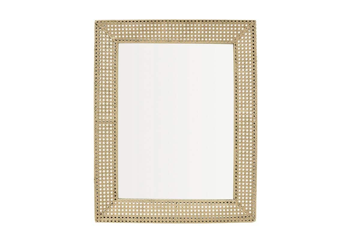 Handmade Rattan Wall Mirror, Real looking Mirror.