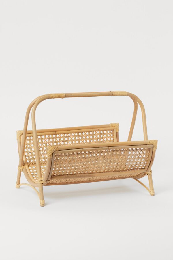 Handmade Rattan Magazine Rack