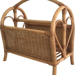 Handmade Rattan Magazine Rack