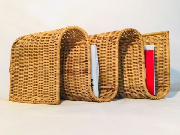 Handmade Rattan Magazine Rack