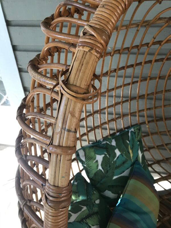 Handmade Rattan Egg Chair - Image 4