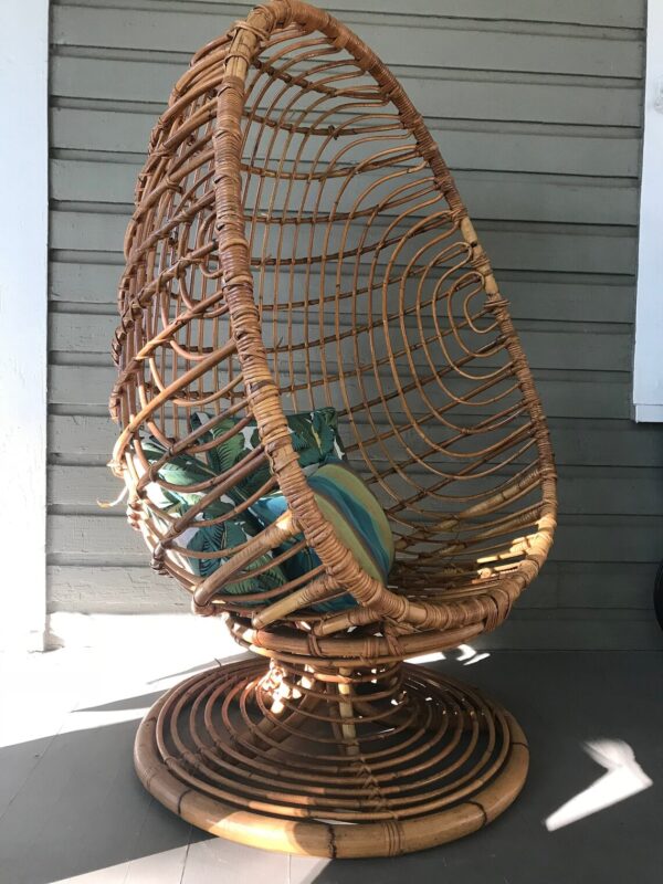 Handmade Rattan Egg Chair - Image 7