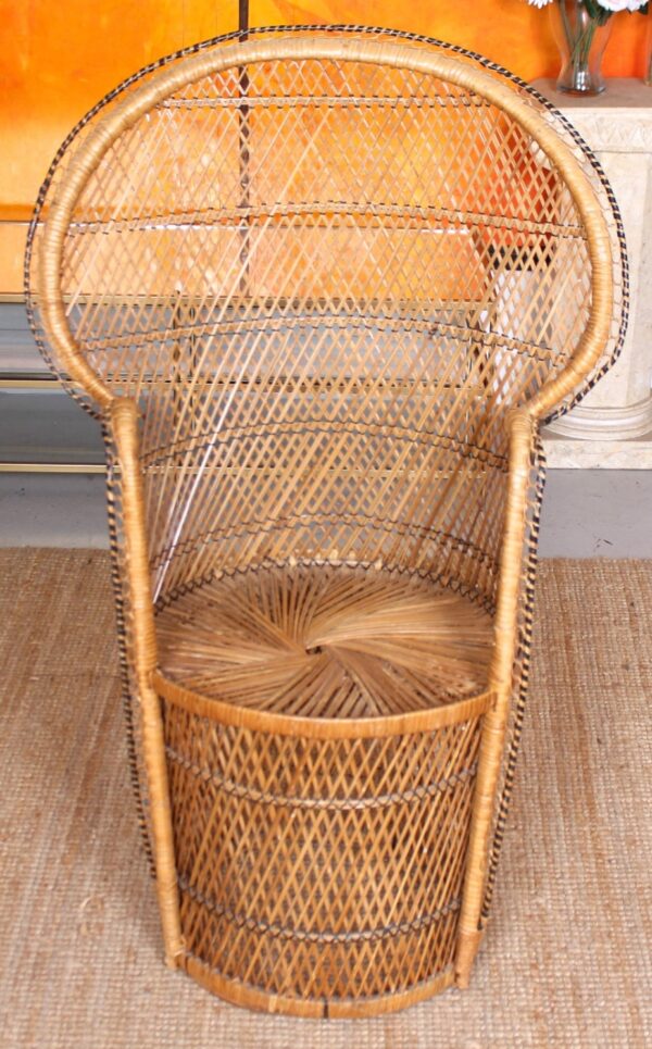 Handmade Rattan Peacock Chair