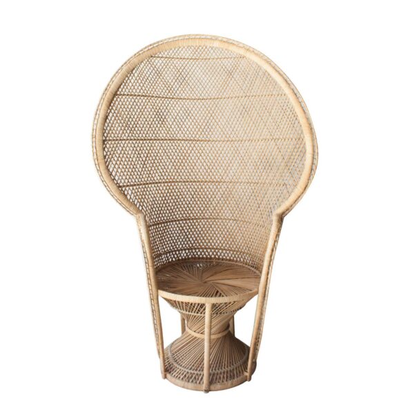 Handmade Rattan Peacock Chair - Image 10