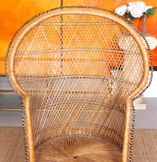 Handmade Rattan Peacock Chair - Image 3