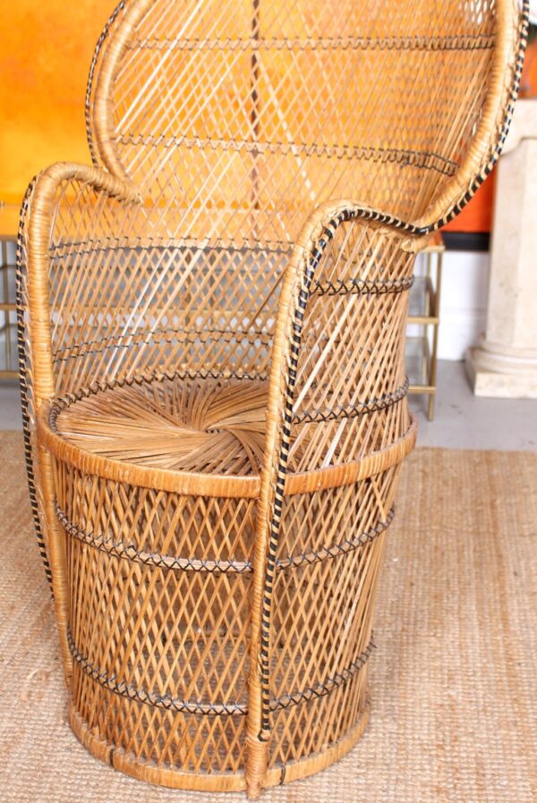 Handmade Rattan Peacock Chair - Image 6
