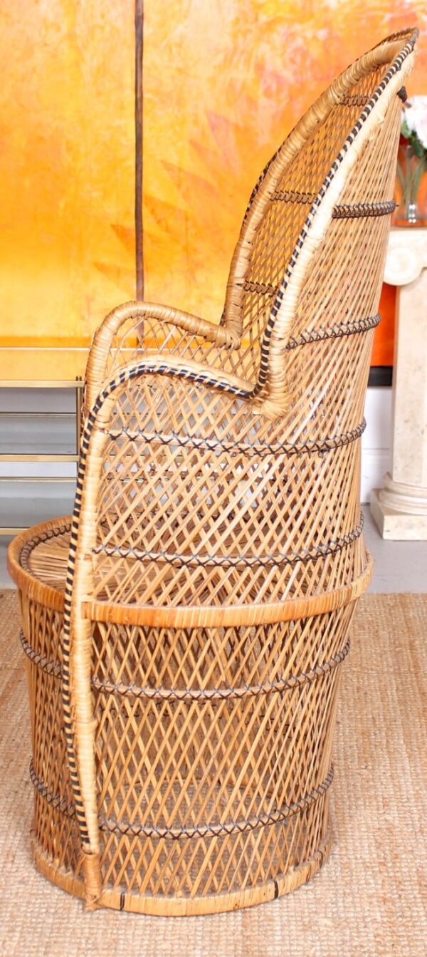 Handmade Rattan Peacock Chair - Image 7