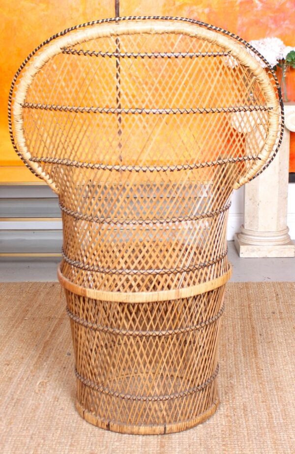 Handmade Rattan Peacock Chair - Image 8