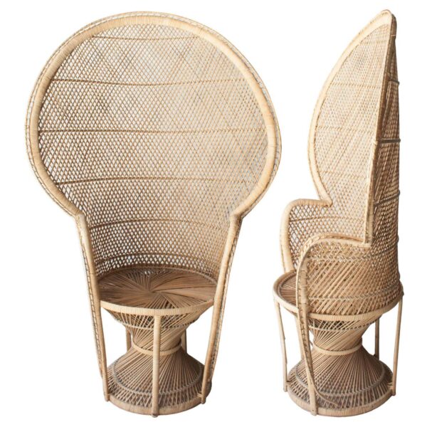 Handmade Rattan Peacock Chair - Image 9