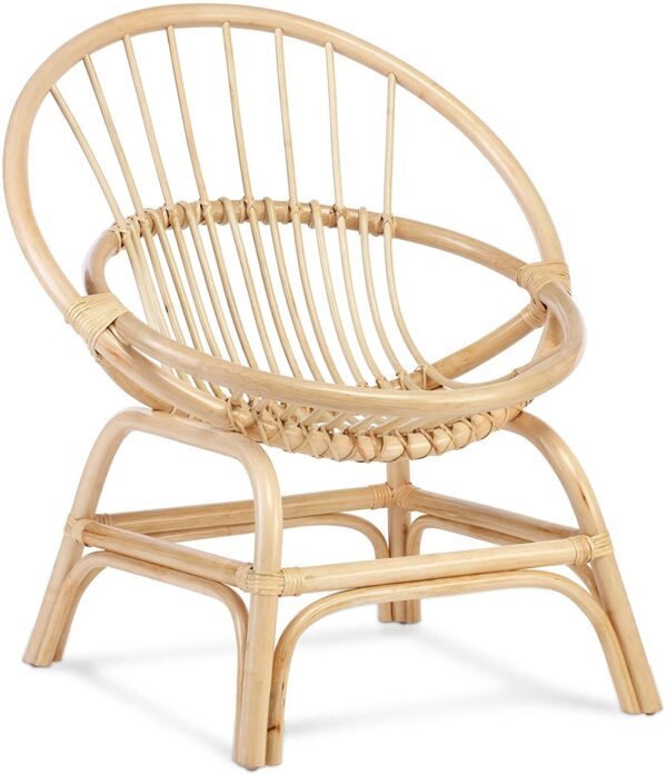 Handmade Rattan Chair - Image 2
