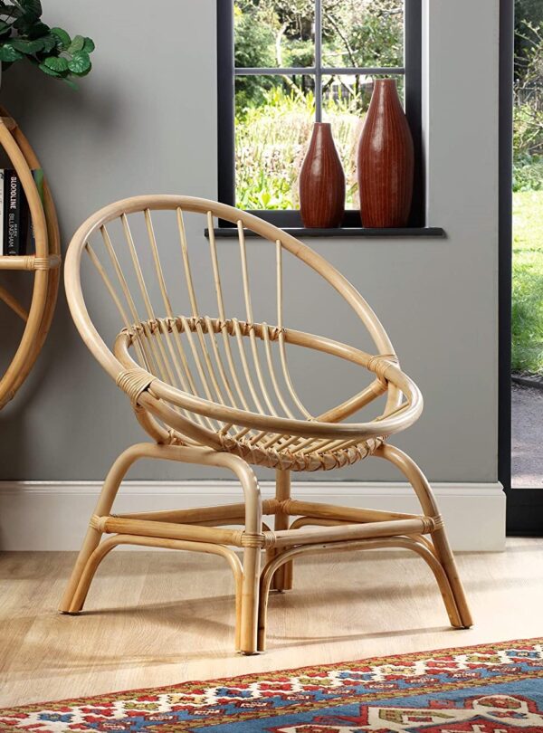 Handmade Rattan Chair - Image 3