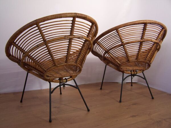 Handmade Rattan Chair - Image 4