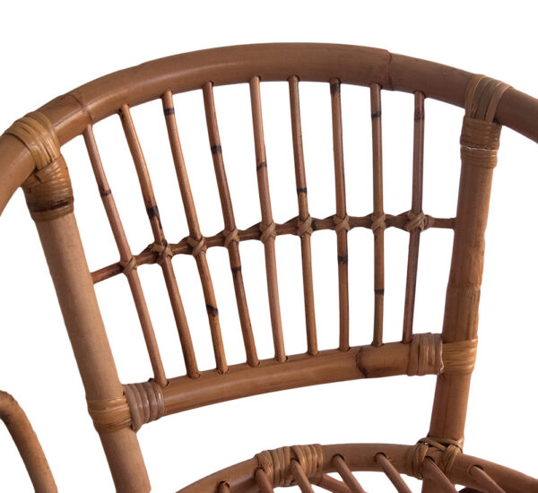 Handmade Rattan Chair - Image 3