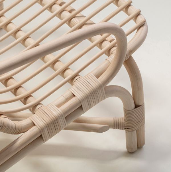 Handmade Rattan Chair - Image 4