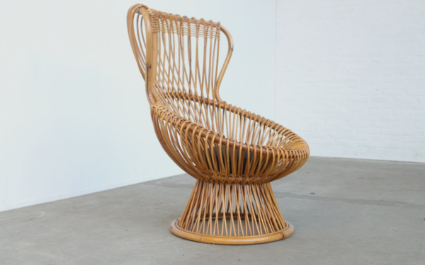 Handmade Rattan Chair - Image 4