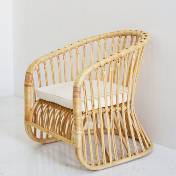 Handmade Rattan Chair - Image 5