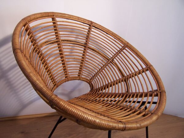 Handmade Rattan Chair - Image 9