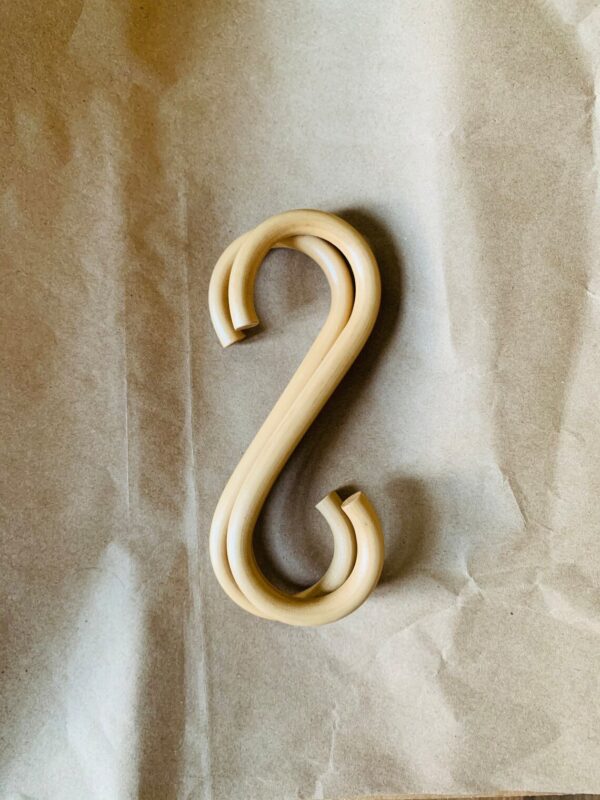 Handmade Rattan Wall Hooks (Set of 5)
