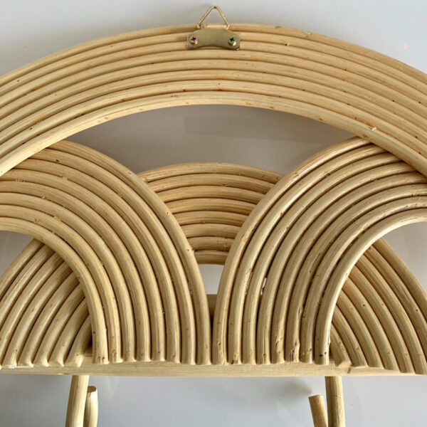 Handmade Rattan Wall Hooks - Image 3