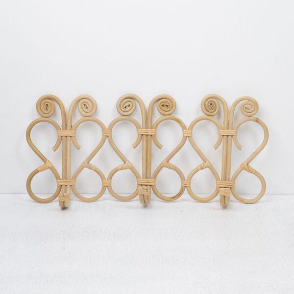 Handmade Rattan Wall Hooks - Image 4
