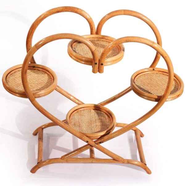 Handmade Rattan Plant Stand | Rattan Planter