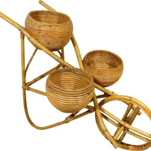 Handmade Rattan Plant Stand | Rattan Planter