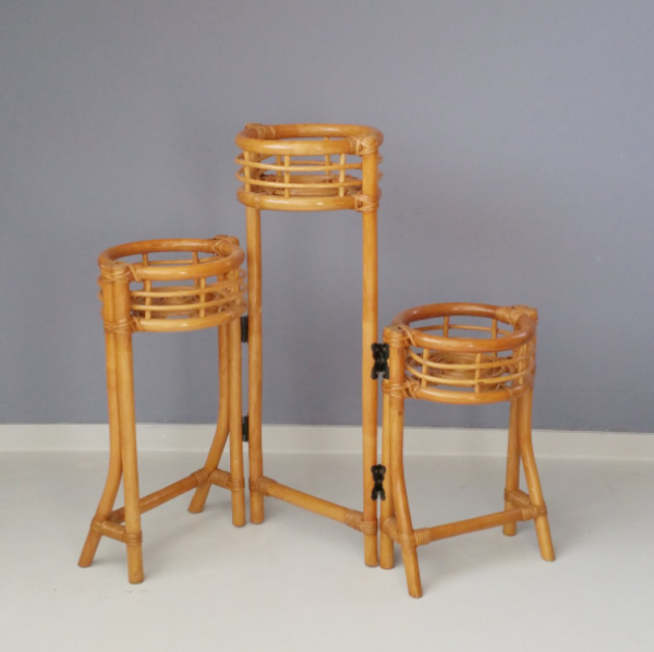 Handmade Rattan Plant Stand | Rattan Planter