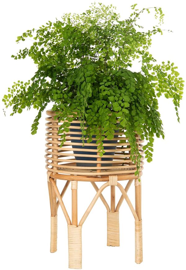 Handmade Rattan Plant Stand | Rattan Planter - Image 2