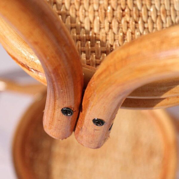 Handmade Rattan Plant Stand | Rattan Planter - Image 2
