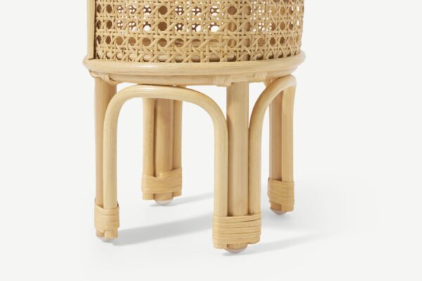 Handmade Rattan Plant Stand | Rattan Planter - Image 2