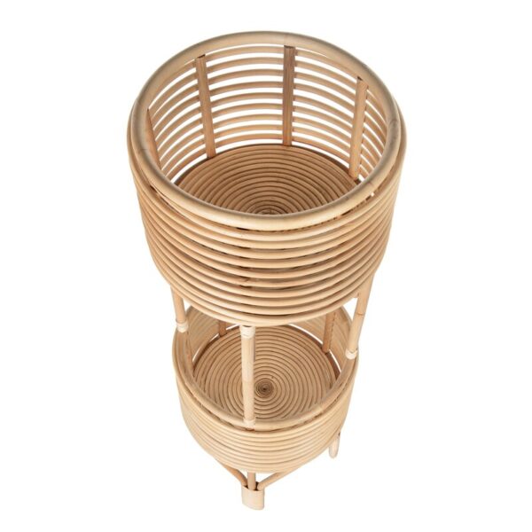 Handmade Rattan Plant Stand | Rattan Planter - Image 3