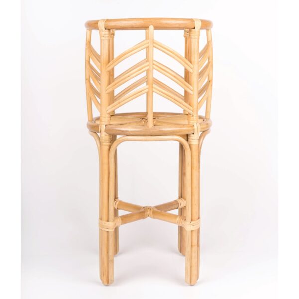 Handmade Rattan Plant Stand | Rattan Planter - Image 3