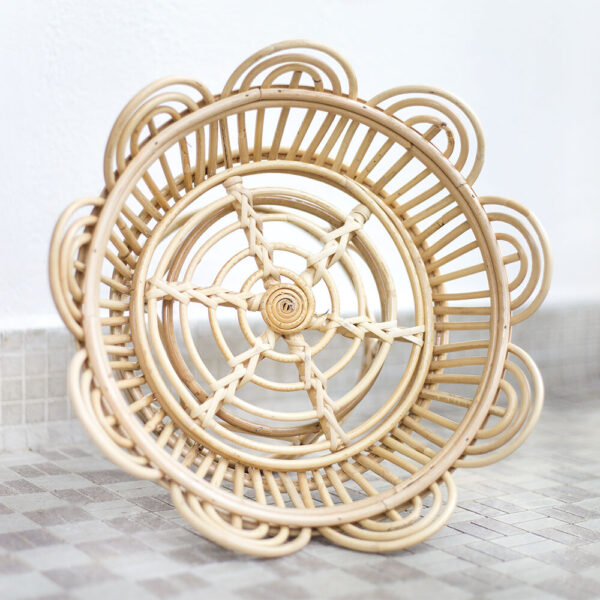 Handmade Rattan Plant Stand | Rattan Planter - Image 3