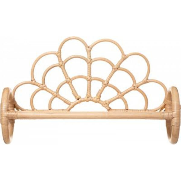 Handmade Rattan Wall Rack | Rattan Wall shelf - Image 2