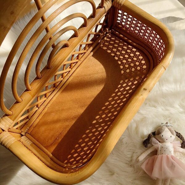 Handmade Rattan Wall Rack | Rattan Wall shelf - Image 4