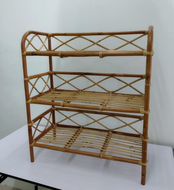 Handmade Rattan Rack | Rattan Shelf