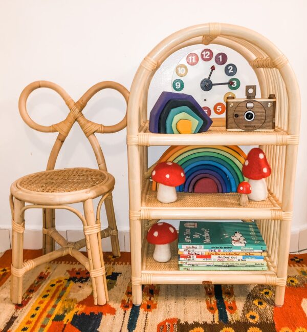Handmade Rattan Rack | Rattan Shelf - Image 3