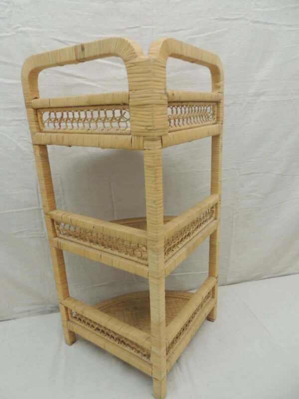 Handmade Rattan Rack | Rattan Shelf - Image 4