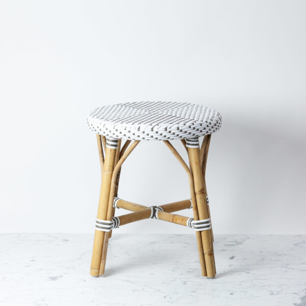 Handmade Rattan Stool - Image 2
