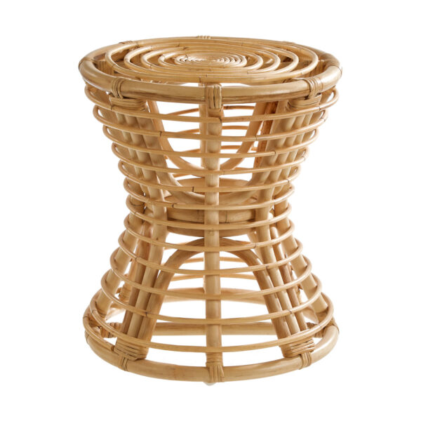 Handmade Rattan Stool - Image 4