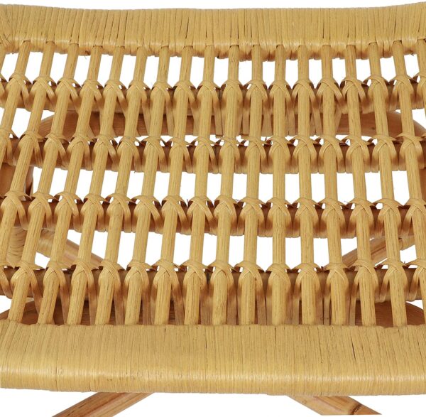 Handmade Rattan Stool - Image 6