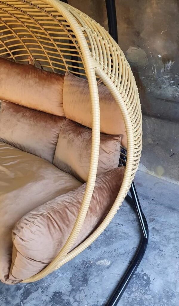 Handmade Rattan Swing - Image 6