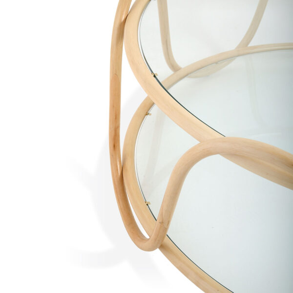 Handmade Rattan Table - Image 2