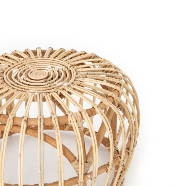 Handmade Rattan Table - Image 2