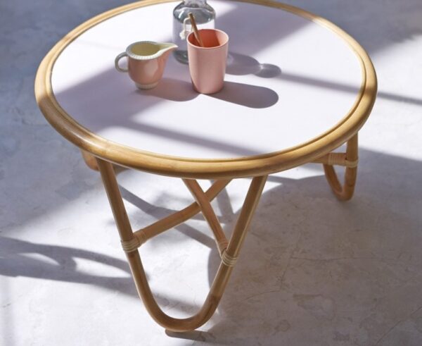 Handmade Rattan Table - Image 2