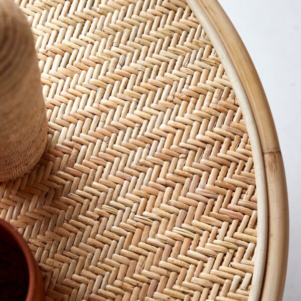Handmade Rattan Table - Image 3